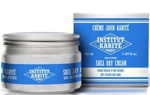 Дневной крем для лица для сухой кожу Institut Karite Paris Shea Milk Cream 50 мл цена и информация | Кремы для лица | pigu.lt