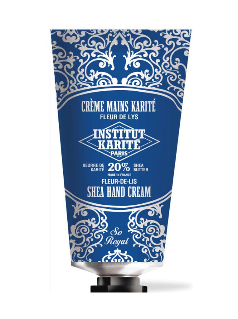 Rankų kremas Institut Karite Paris Shea Fleur-de-Lis So Royal 75 ml kaina ir informacija | Kūno kremai, losjonai | pigu.lt