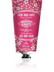 Rankų kremas Institut Karite Paris Cherry Blossom Shea So Poetic 75 ml kaina ir informacija | Kūno kremai, losjonai | pigu.lt