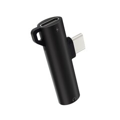 Devia Smart Series Adapter Type-C to Jack 3.5mm (EU Blister), Juoda kaina ir informacija | Adapteriai, USB šakotuvai | pigu.lt