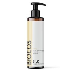 SILK natūralus šampūnas sausiems plaukams BIOCOS, 250 ml kaina ir informacija | Šampūnai | pigu.lt