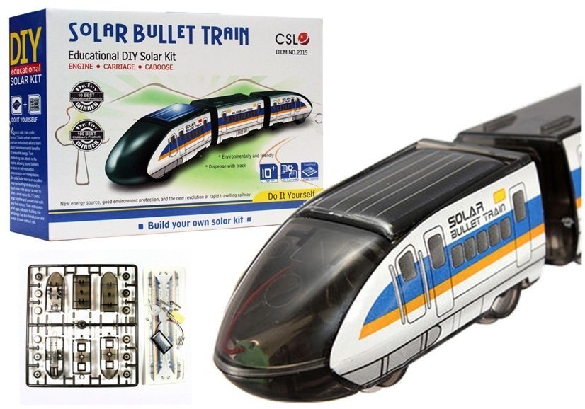 Soliarinis traukinys Sollar Bullet Train цена и информация | Lavinamieji žaislai | pigu.lt
