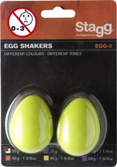 Погремушки Stagg EGG-2GR цена и информация | Перкуссии | pigu.lt