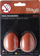 Погремушки Stagg EGG-2OR цена и информация | Перкуссии | pigu.lt