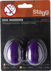 Погремушки Stagg EGG-2 PP цена и информация | Перкуссии | pigu.lt