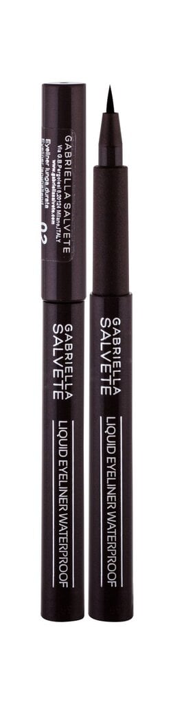 Akių kontūro plunksnelė Gabriella Salvete Liquid Waterproof 1,2 ml, 02 цена и информация | Akių šešėliai, pieštukai, blakstienų tušai, serumai | pigu.lt