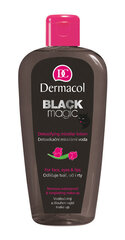 Осветляющая мицеллярная вода Dermacol Black magic Detoxifying, 200 мл цена и информация | Средства для очищения лица | pigu.lt