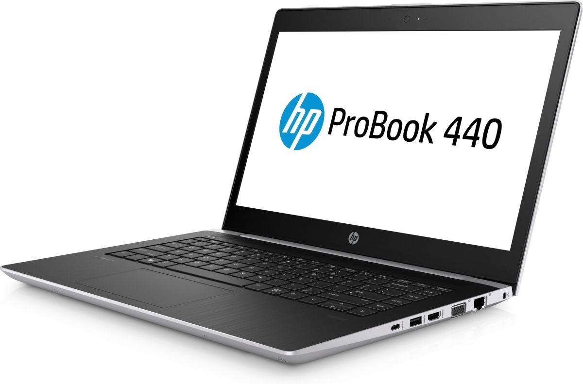 HP ProBook 440 G5; Intel i5-8250U (4C/8T, 1.6 / 3.4GHz, 6MB) | Intel UHD Graphics 620 | 4GB DDR4 | 14.0" LED HD Matinis | 500GB 7200RPM HDD | Fingerprint, aluminum, usb-c| 802.11ac + BT | Windows 10 Pro kaina ir informacija | Nešiojami kompiuteriai | pigu.lt