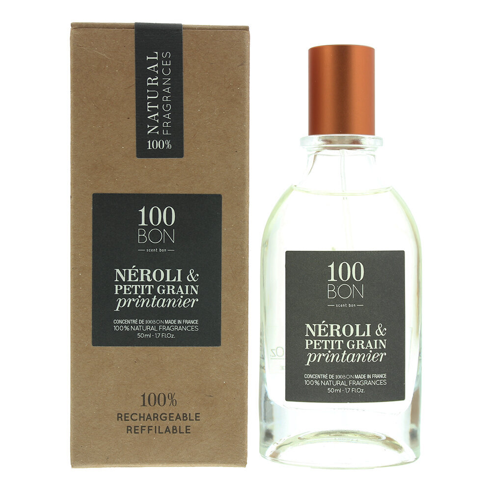 Kvapusis vanduo moterims 100BON EDP Nerolis ir kartieji apelsinai 50ml kaina ir informacija | Kvepalai moterims | pigu.lt