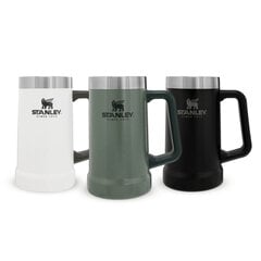 Пивная кружка Adventure The Big Grip Beer Stein 0,7л, матовый черный  цена и информация | Термосы, термокружки | pigu.lt