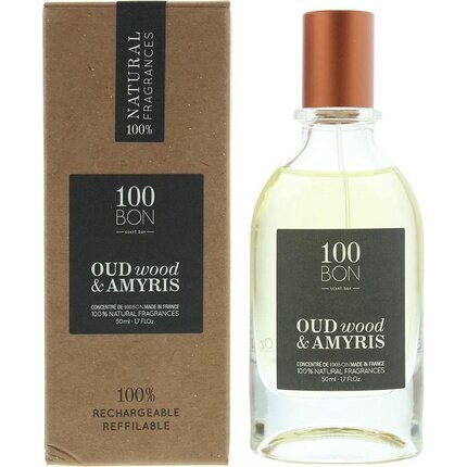 Kvapusis vanduo moterims/vyrams 100BON EDP Oudas ir sandalmedis 50ml kaina ir informacija | Kvepalai moterims | pigu.lt