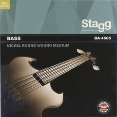 Stygos bosinei gitarai Stagg BA-4505 0.045 - 0.105 kaina ir informacija | Priedai muzikos instrumentams | pigu.lt