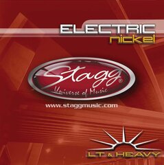 Stygos elektrinei gitarai Stagg EL-1052 .010 - .052 kaina ir informacija | Priedai muzikos instrumentams | pigu.lt