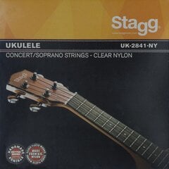 Stygos ukulelei Stagg UK-2841-NY kaina ir informacija | Priedai muzikos instrumentams | pigu.lt