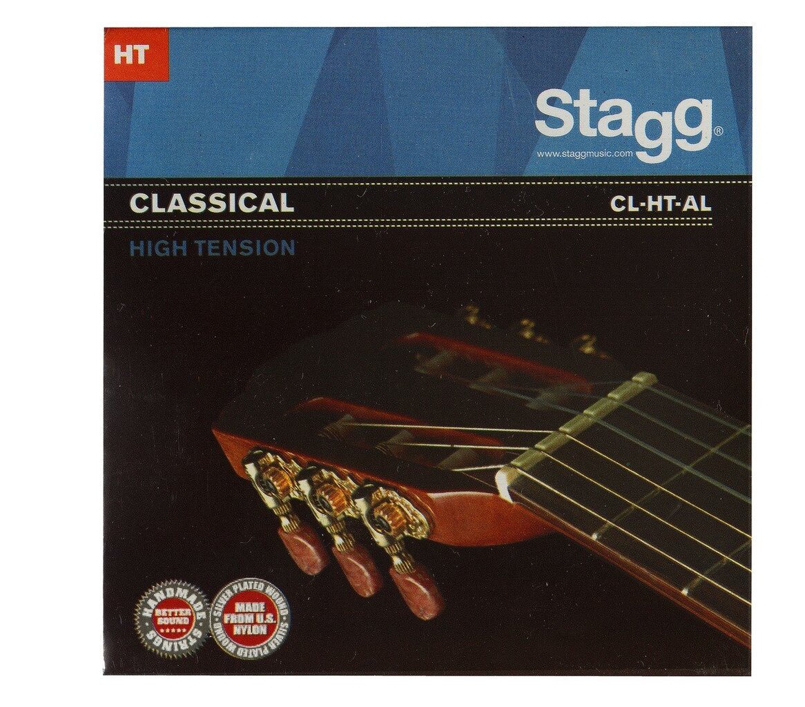 Stygos klasikinei gitarai Stagg CL-HT-AL kaina ir informacija | Priedai muzikos instrumentams | pigu.lt