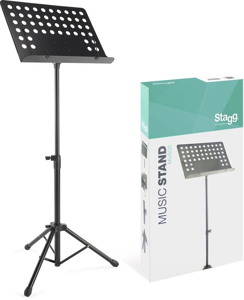 Natų stovas Stagg MUSQ55 kaina ir informacija | Priedai muzikos instrumentams | pigu.lt
