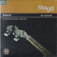 Stygos 5-stygų bandžai Stagg BJ-1023-NI kaina ir informacija | Priedai muzikos instrumentams | pigu.lt