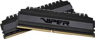 Memory Set Patriot Memory Viper 4 Blackout AMD PVB48G320C6K (DDR4 DIMM; 2 x 4 GB; 3200 MHz; 16) цена и информация | Оперативная память (RAM) | pigu.lt