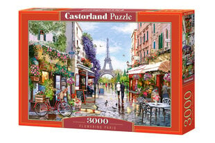 Dėlionė Puzzle Castorland Flowering Paris, 3000 det. kaina ir informacija | Dėlionės (puzzle) | pigu.lt