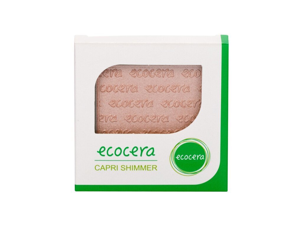 Švytėjimo suteikianti priemonė Ecocera Shimmer, Capri, 10 g цена и информация | Bronzantai, skaistalai | pigu.lt