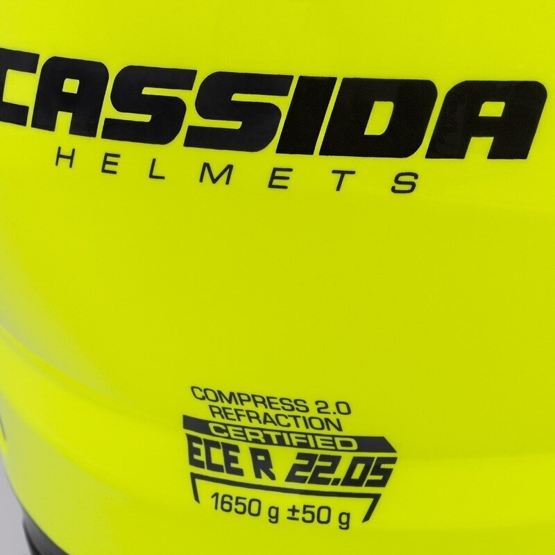 Moto šalmas Cassida Compress 2.0 Refraction kaina ir informacija | Moto šalmai | pigu.lt
