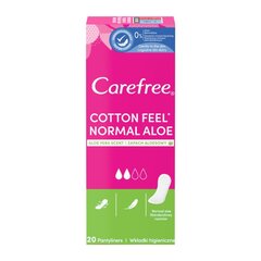 Carefree Aloe įklotai, 20 vnt kaina ir informacija | Tamponai, higieniniai paketai, įklotai | pigu.lt