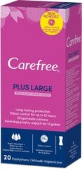 Carefree Large Fresh прокладки, 20 шт. цена и информация | Тампоны, гигиенические прокладки для критических дней, ежедневные прокладки | pigu.lt