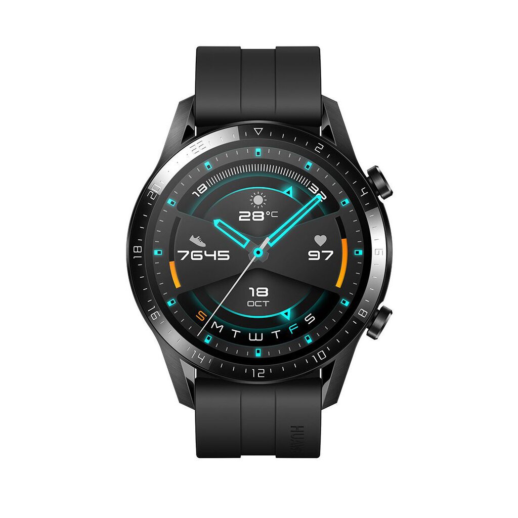 Laikrodis Huawei GT 2, 46 mm, Sport Black цена и информация | Išmanieji laikrodžiai (smartwatch) | pigu.lt