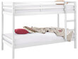 Dviaukštė lova Notio Living Alpi, balta kaina ir informacija | Vaikiškos lovos | pigu.lt