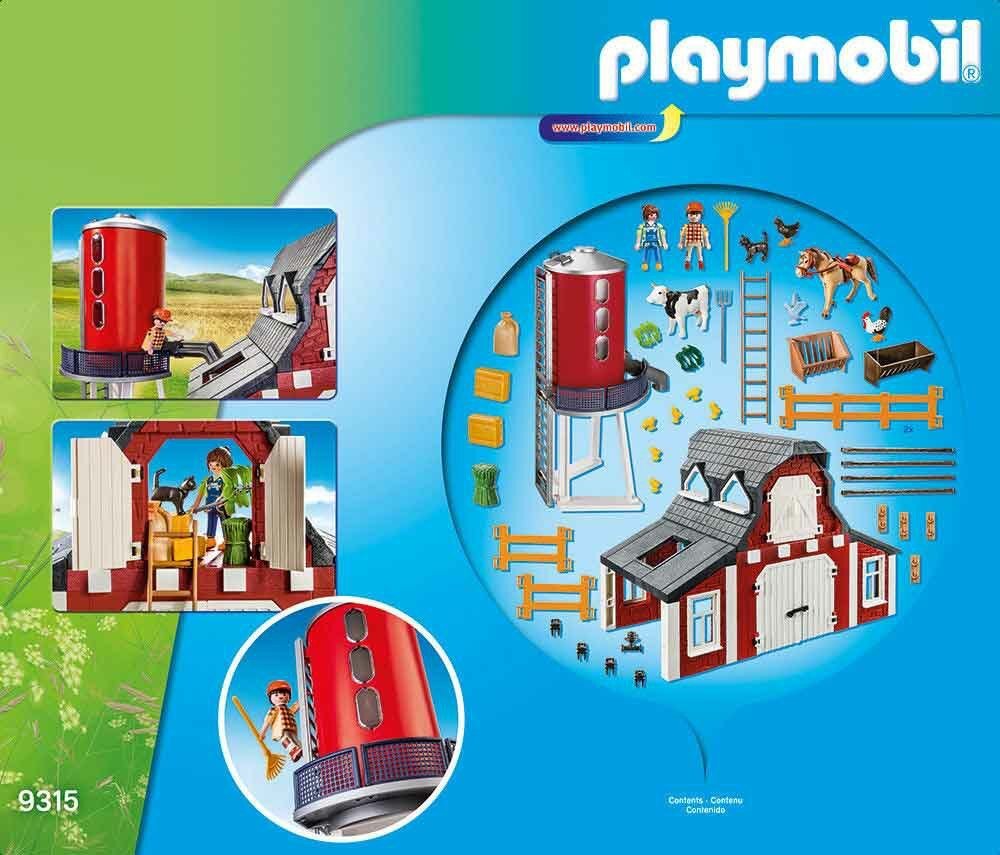 9315 PLAYMOBIL® Country, Daržinė su siloso bokštu kaina ir informacija | Konstruktoriai ir kaladėlės | pigu.lt