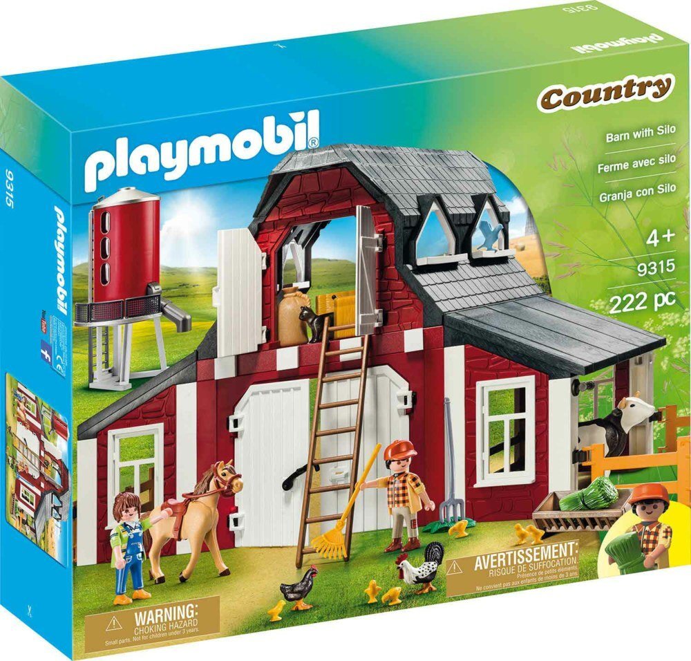 9315 PLAYMOBIL® Country, Daržinė su siloso bokštu kaina ir informacija | Konstruktoriai ir kaladėlės | pigu.lt