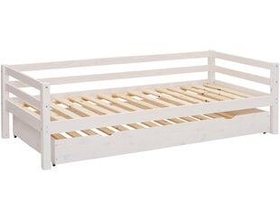 Детская кровать Notio Living Alpi, белая цена и информация | Детские кровати | pigu.lt