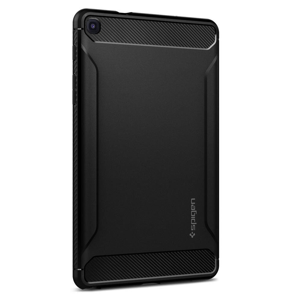 Spigen Rugged Armor Samsung Galaxy Tab A 8.0 2019, Matte Black цена и информация | Planšečių, el. skaityklių dėklai | pigu.lt