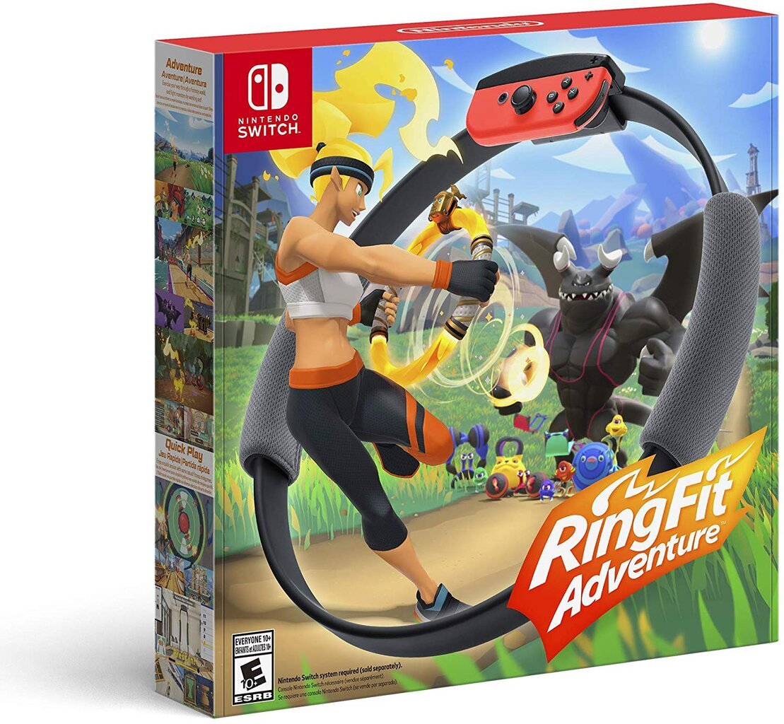Ring Fit Adventure, Nintendo Switch цена и информация | Kompiuteriniai žaidimai | pigu.lt