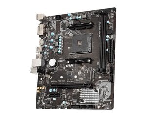 MSI B450M-A PRO MAX AM4 2DDR4 DVI / HDMI M.2 uATX kaina ir informacija | Pagrindinės plokštės | pigu.lt