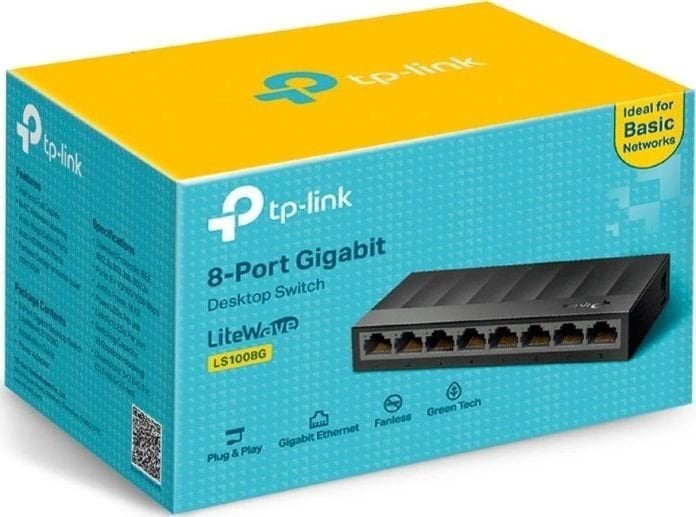 TP-Link LS1008G цена и информация | Komutatoriai (Switch) | pigu.lt