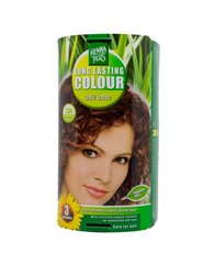 Стойкая краска для волос Hennaplus color latte coffee 7.54 цена и информация | Краска для волос | pigu.lt