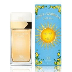 Dolce & Gabbana Light Blue Sun EDT для женщин 100 мл цена и информация | Женские духи | pigu.lt