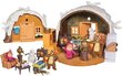 Apsnigtas lokio namelis su priedais Simba Maša ir Lokys, 930-1023 kaina ir informacija | Žaislai mergaitėms | pigu.lt