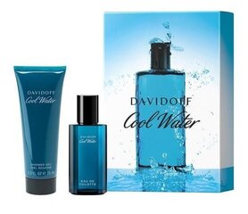 Rinkinys Davidoff Cool Water Man: EDT vyrams 40 ml + dušo želė 75 ml kaina ir informacija | Kvepalai vyrams | pigu.lt