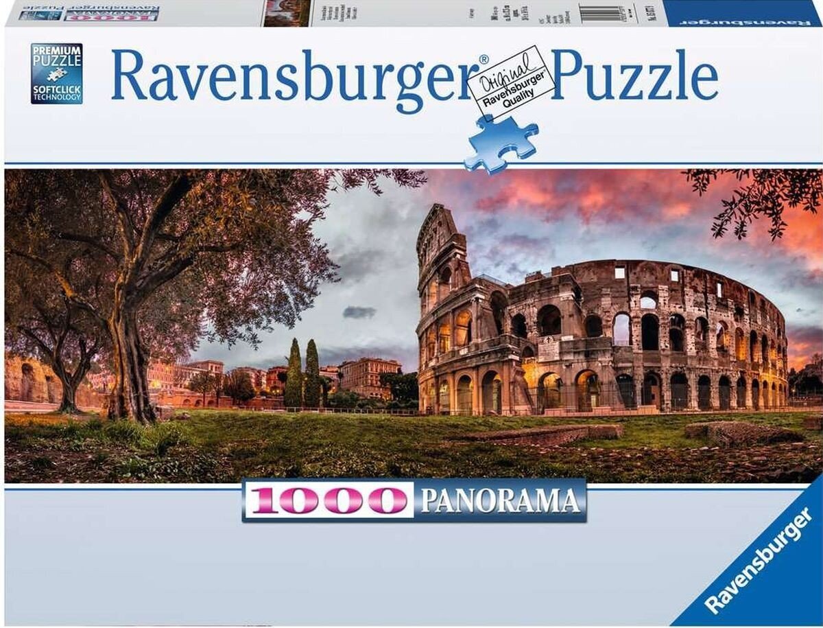 Dėlionė Ravensburger Saulėlydis Koliziejus, 1000 det. kaina ir informacija | Dėlionės (puzzle) | pigu.lt