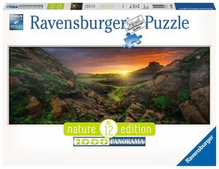 Dėlionė Ravensburger Saulė virš Islandijos, 1000 det. kaina ir informacija | Dėlionės (puzzle) | pigu.lt