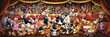 Dėlionė Clementoni Panorama High Quality Disney Orchestra 1000 d. цена и информация | Dėlionės (puzzle) | pigu.lt