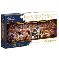 Dėlionė Clementoni Panorama High Quality Disney Orchestra 1000 d. цена и информация | Пазлы | pigu.lt