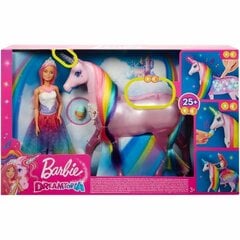 Кукла с питомцем Barbie Dreamtopia Единорог цена и информация | Игрушки для девочек | pigu.lt