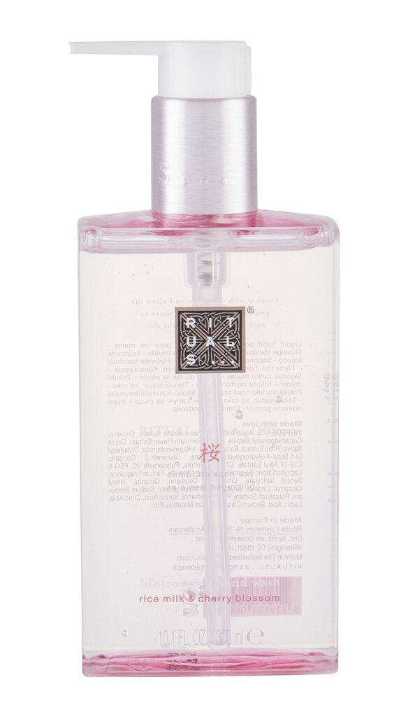 Skystas rankų muilas Rituals Sakura Blossoming Rice Milk & Cherry Blossom 300 ml цена и информация | Muilai | pigu.lt