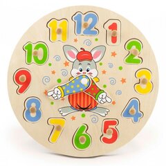 Medinis laikrodis ,,Viga Toys" kaina ir informacija | Lavinamieji žaislai | pigu.lt