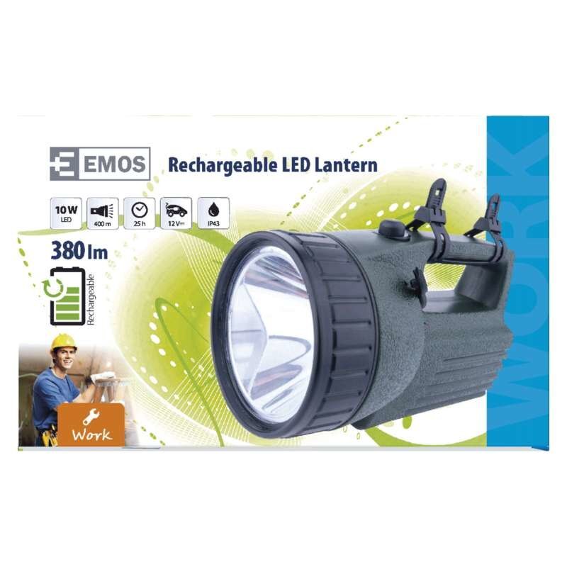 Įkraunamas žibintas EMOS 3810 10W LED цена и информация | Žibintuvėliai, prožektoriai | pigu.lt