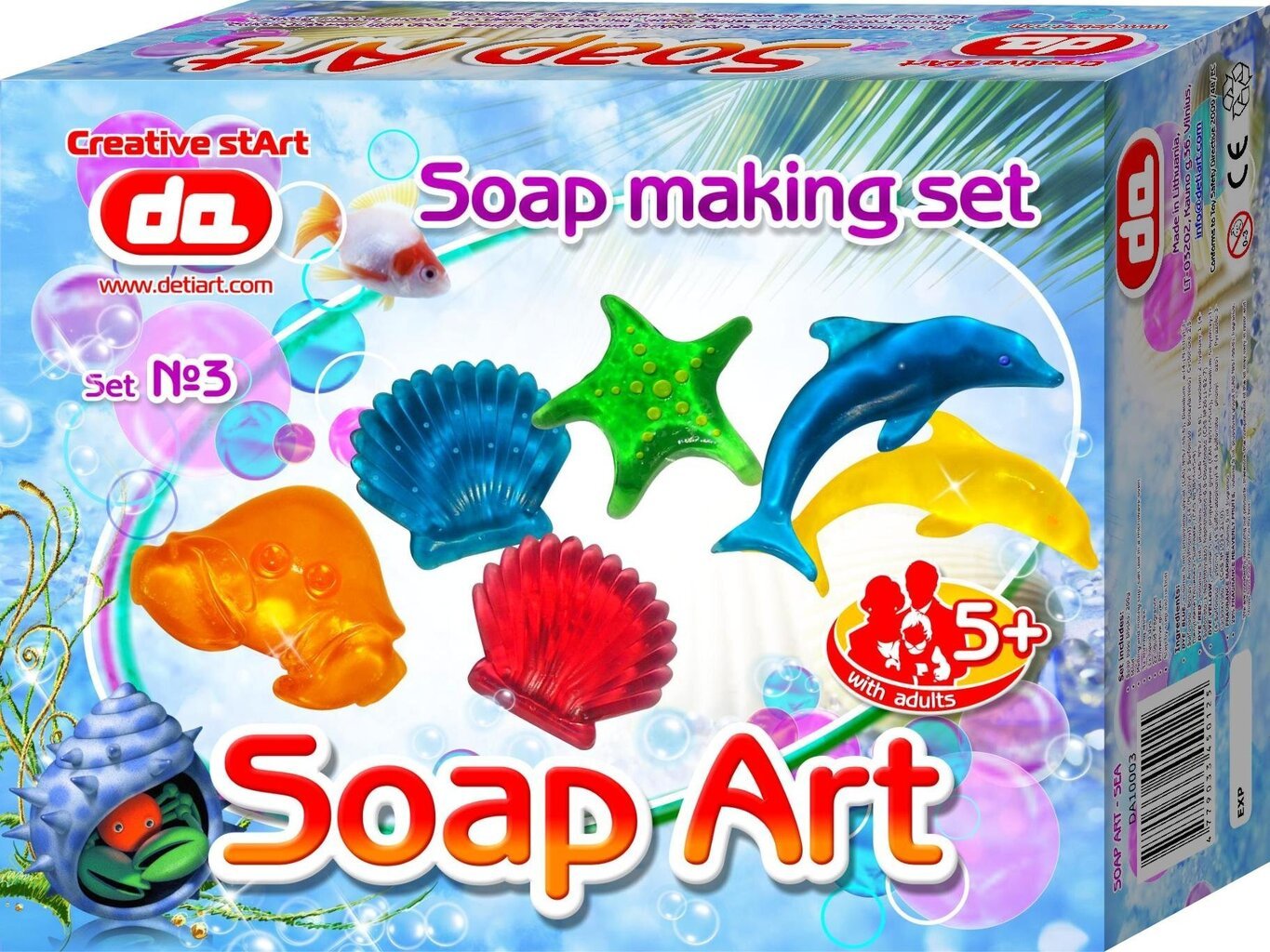 Набор для изготовления мыла «Soap Art» цена | pigu.lt