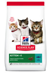 Hill's Science Plan Kitten ėdalas kačiukams su tunu, 1.5kg kaina ir informacija | Sausas maistas katėms | pigu.lt